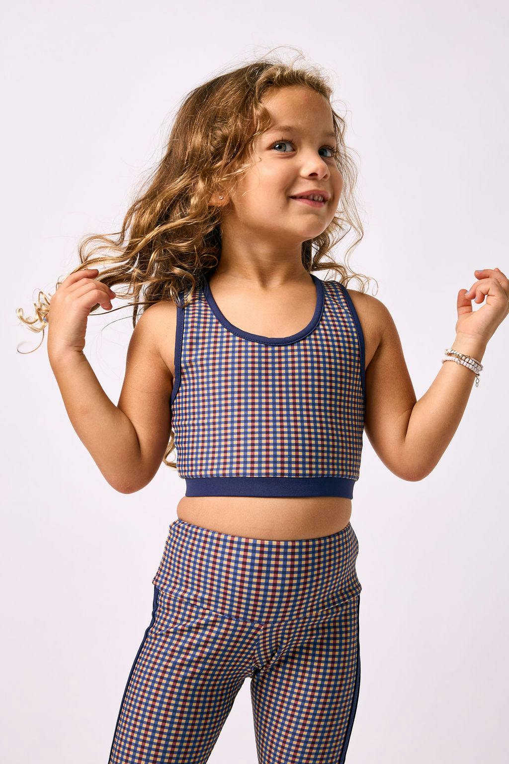 gingham crop top