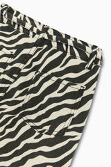 Dakota Trouser Zebra Print