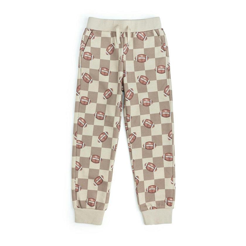 Football Checkered Jogger