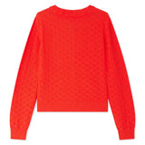 BONPOINT Emy Collared Cardigan - Poppy