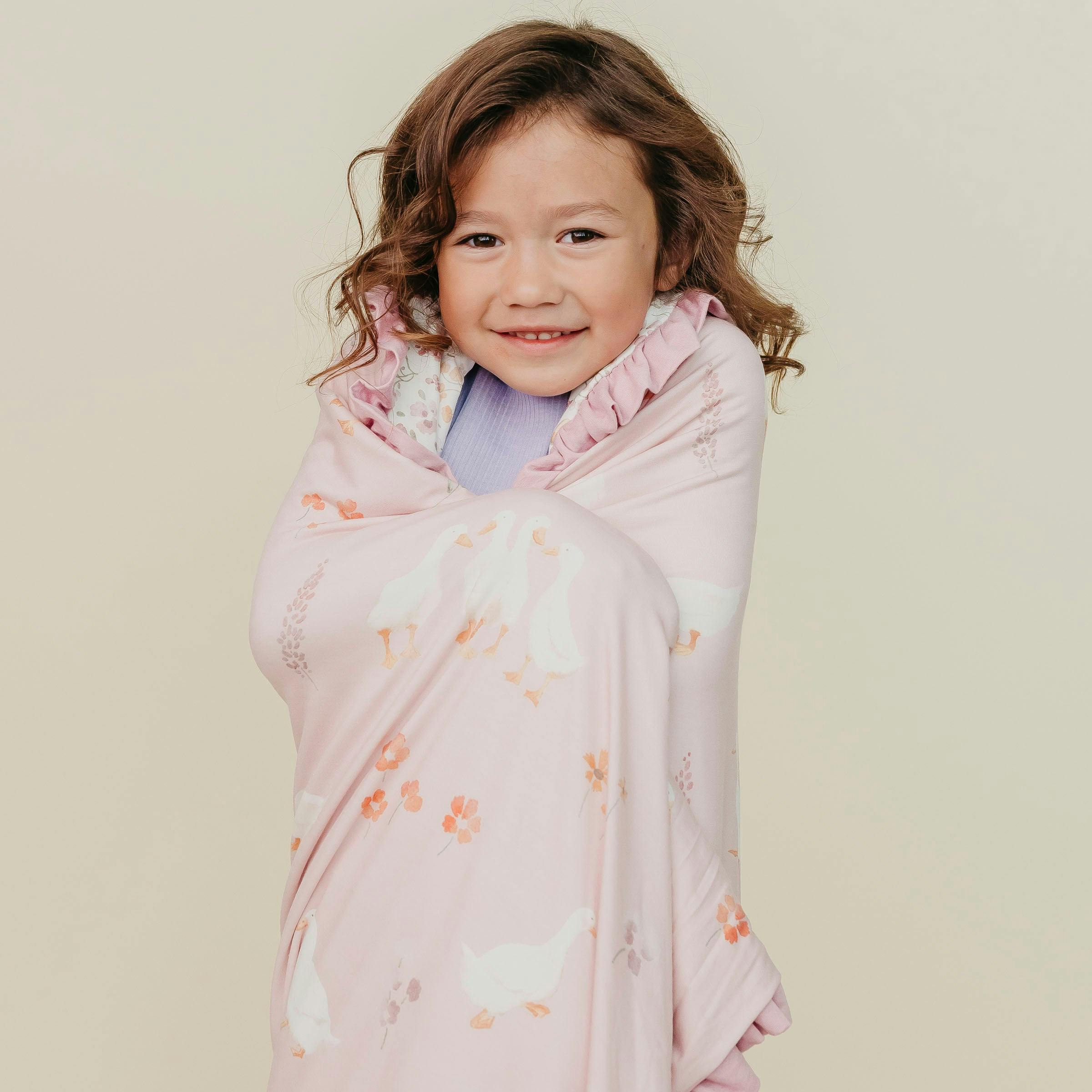 Ruffled Jumbo Quilt - Gigi