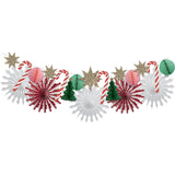 Xmas Honeycomb Garland