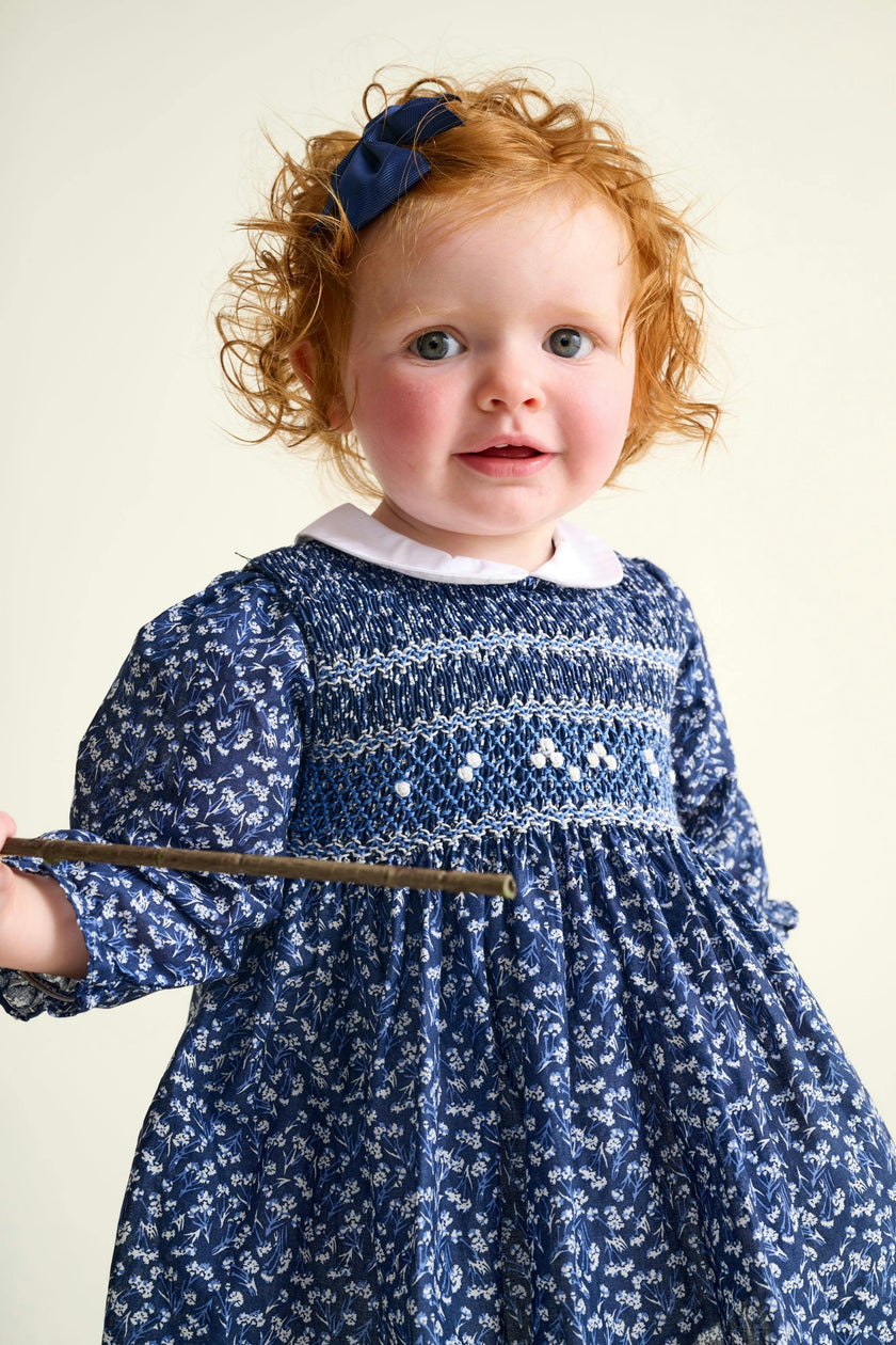 Smocked Baby Dress Alora