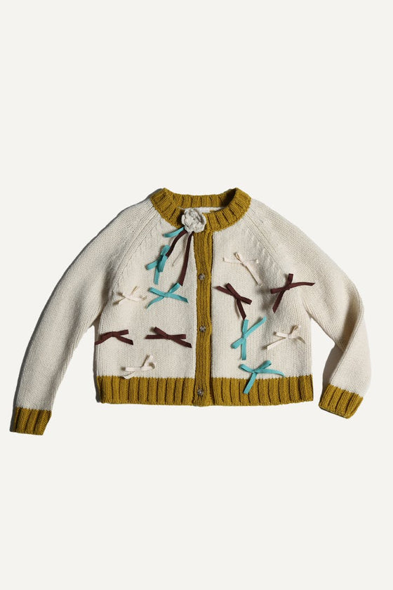 MARISOL BOW CARDIGAN