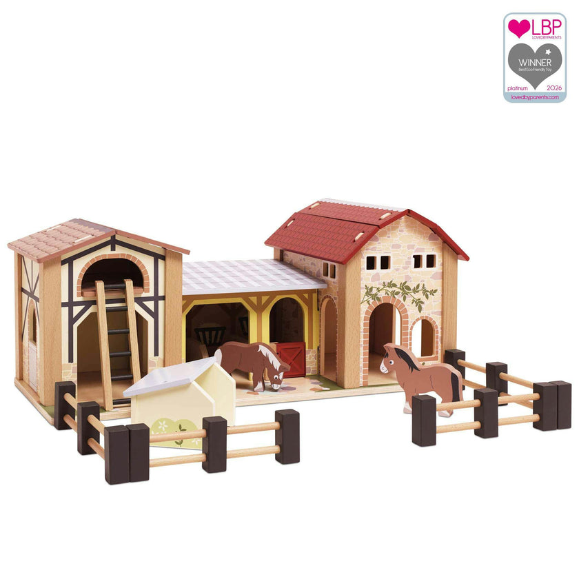 Wooden Farmyard Stables