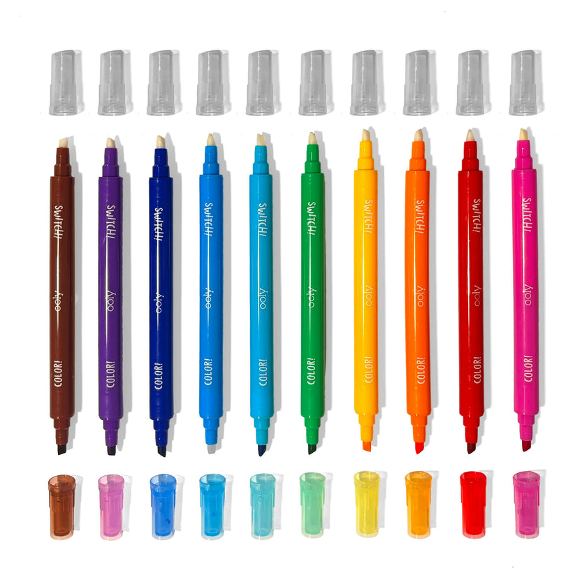 Switch-eroo! Color-Changing Activity Kit - Markers Stickers Coloring Book