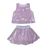 Pastel Sequin Bow Set
