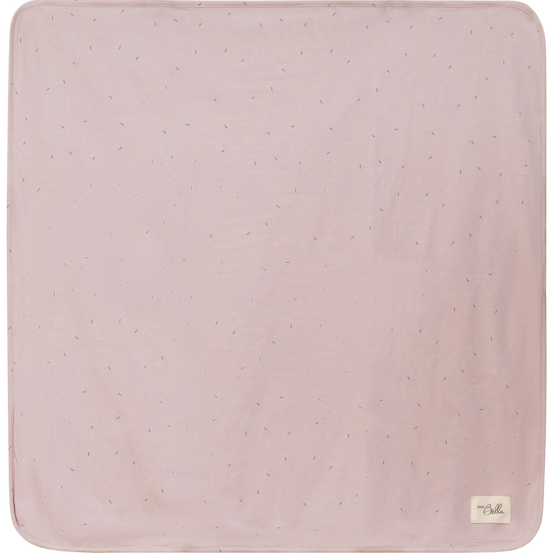 Sprinkle Print Blanket Blue Mist