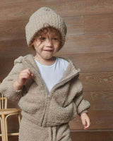 Ribbed Beanie - Fuzzy