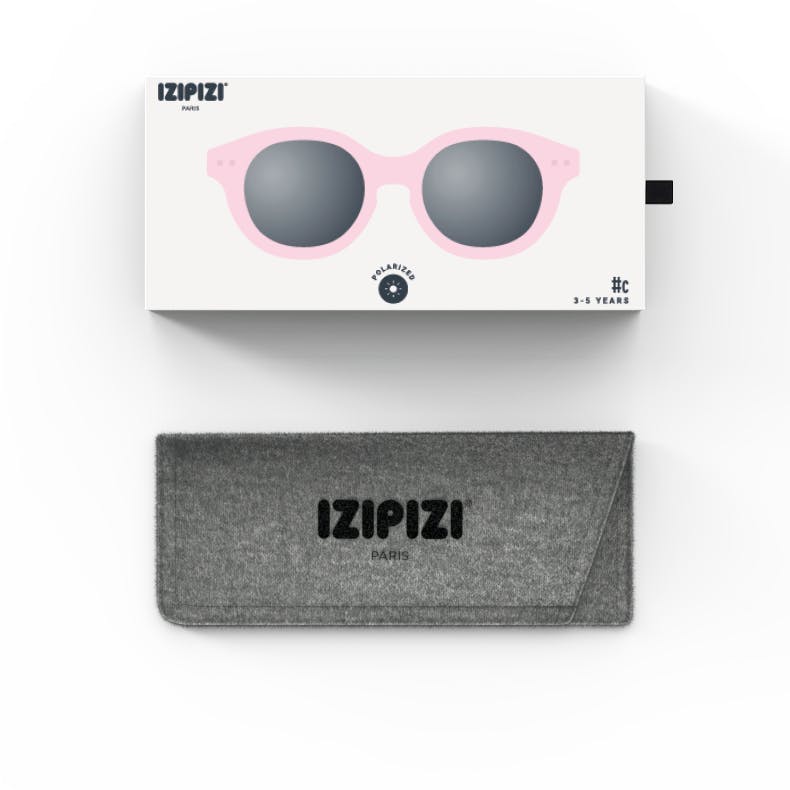 IZIPIZI Kids+ C Sunnies - Pastel Pink (3-5Y)