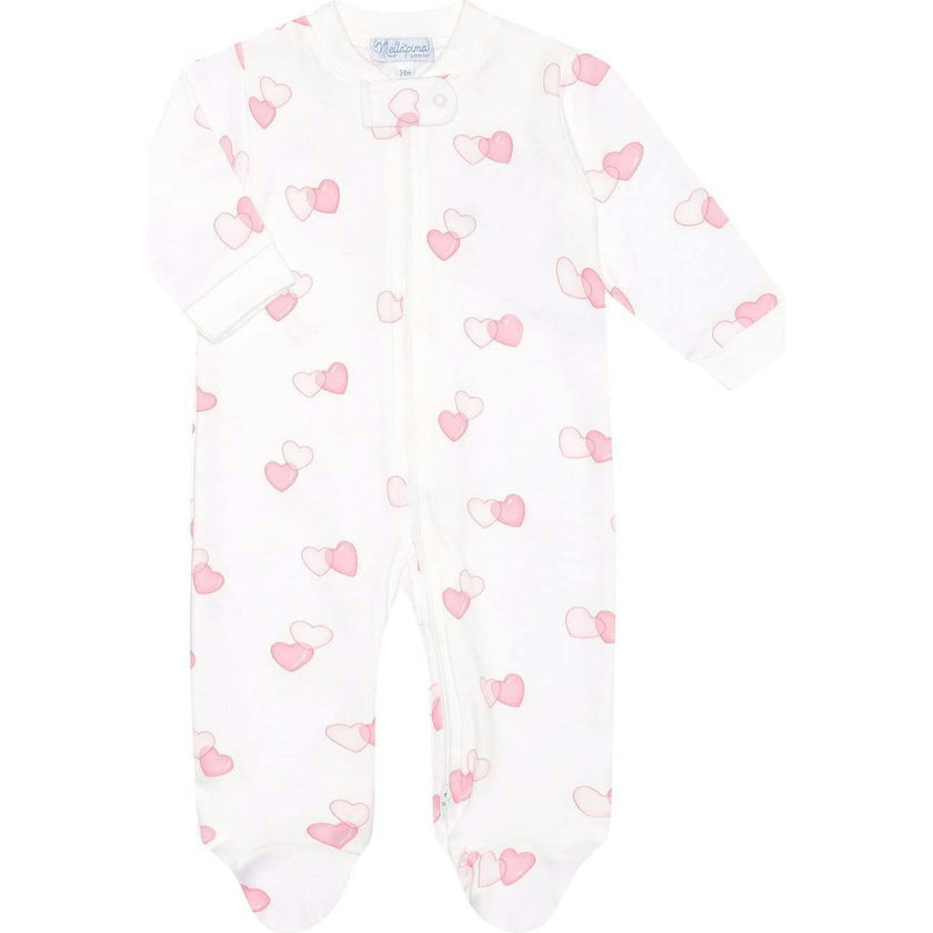 Sweetheart Zipper Footie