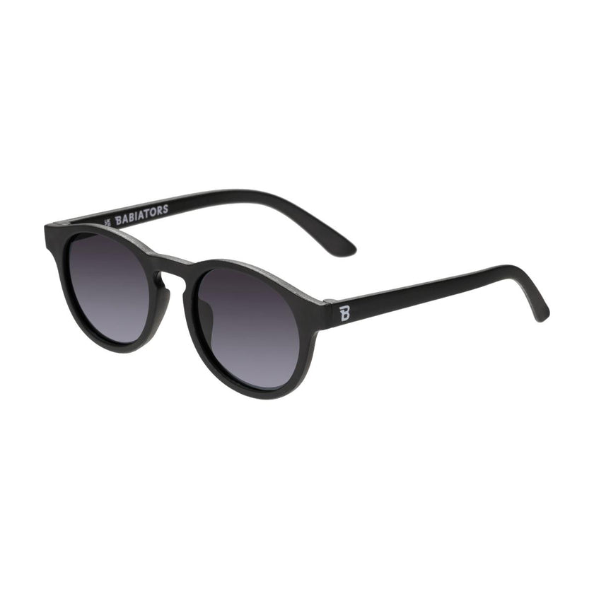 Jet Black Keyhole | Polarized Smoke Lenses