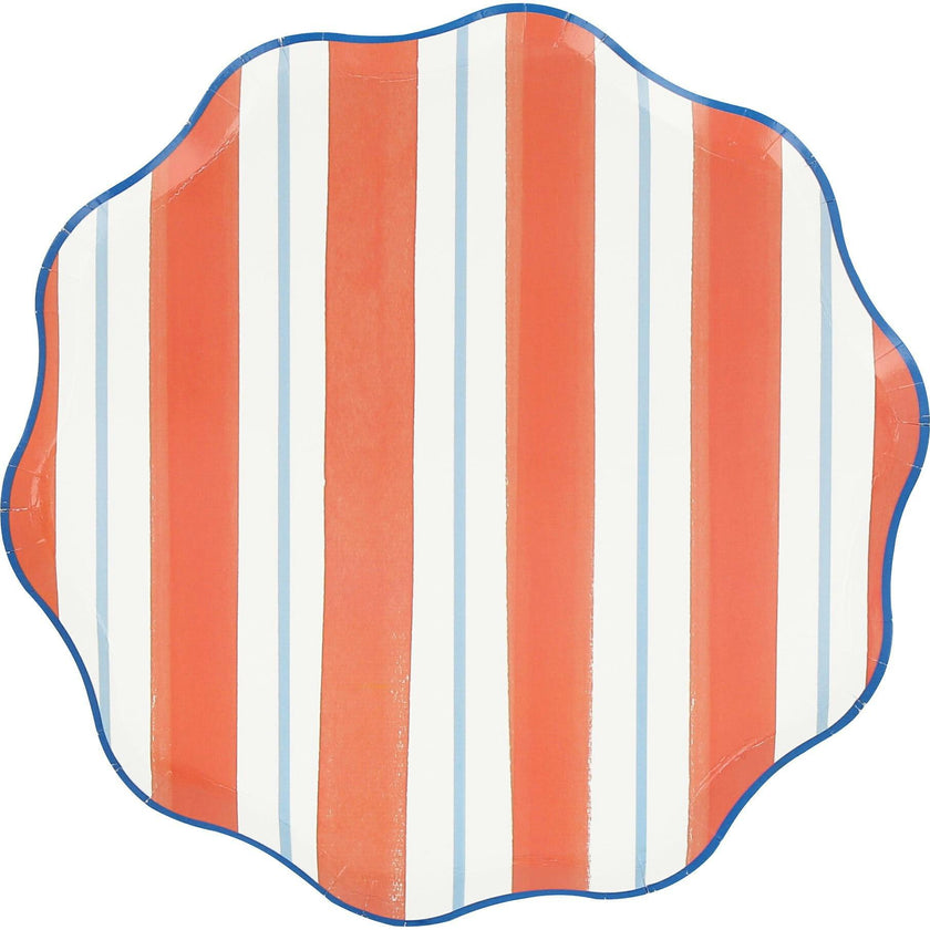 Preppy Stripe Side Plates