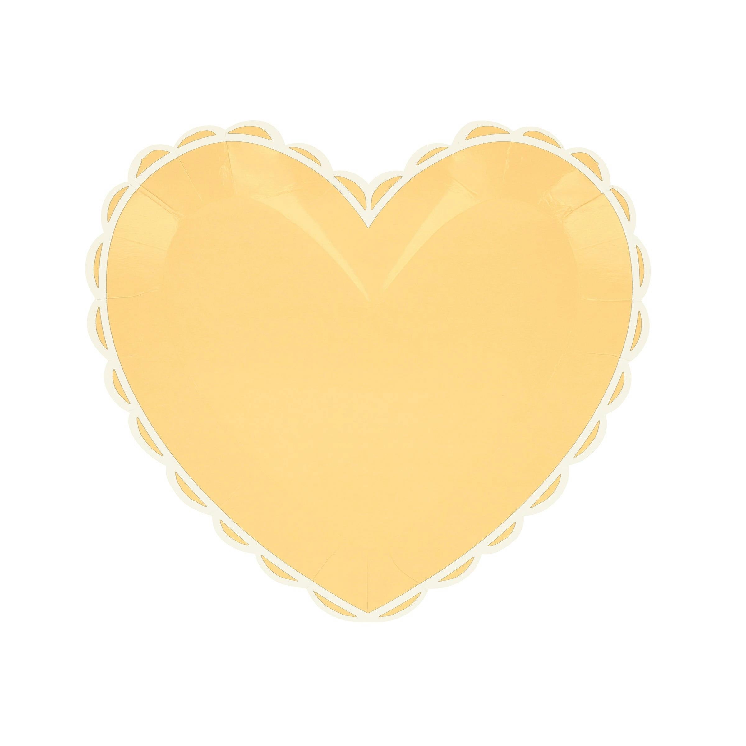 Pastel Heart Small Plates