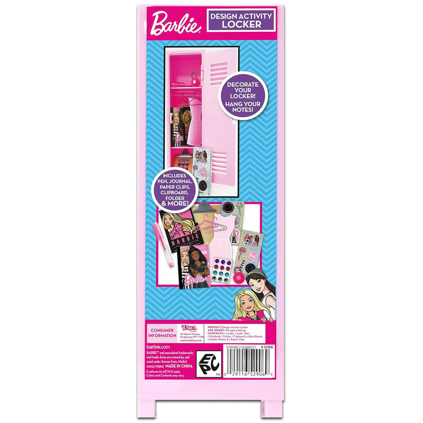 Barbie: Design Activity Locker