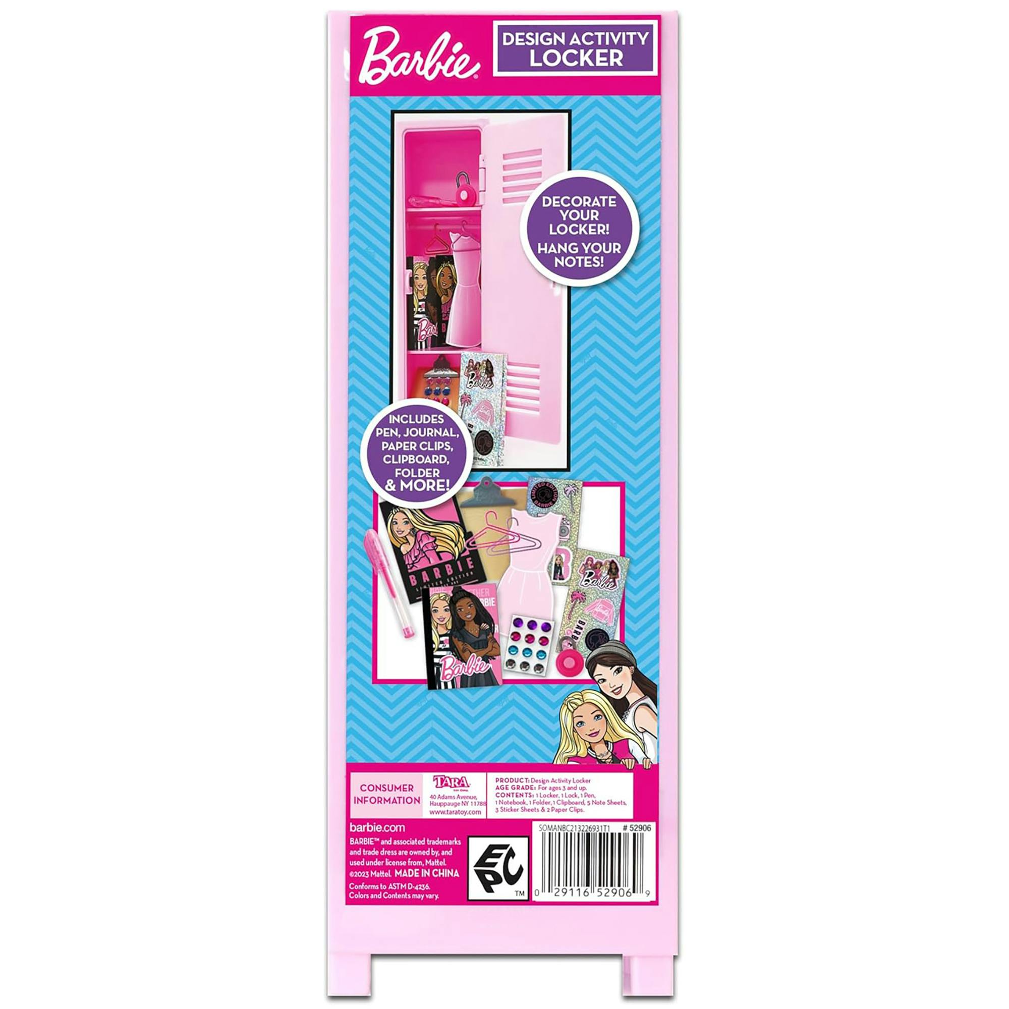Barbie: Design Activity Locker