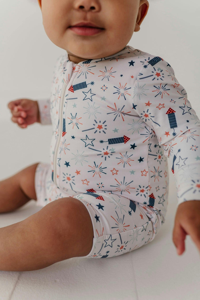 Baby One-Piece Rash Guard Swimsuit