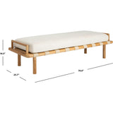 Constantine Teak Bench