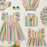 Baby Girls Elsie 2-PC Set - Parade Stripe