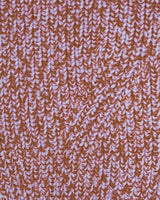Kids Ellis Rust Lilac Knit Cardigan