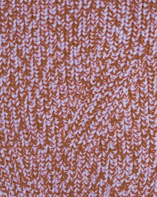 Kids Ellis Rust Lilac Knit Cardigan