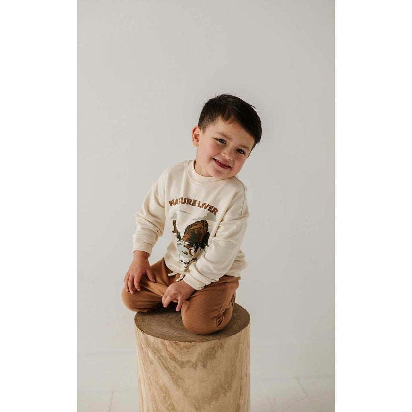 Girl's Boxy Sweatshirt