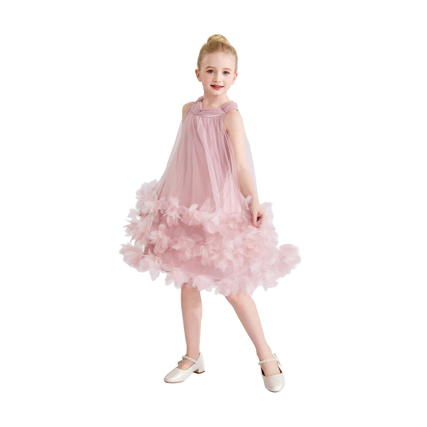 Pink Elaris Floral Gown