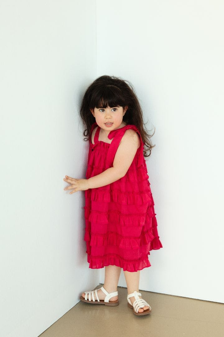 Nia Dress Red