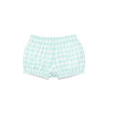 Swim Shorties in Harbour Breeze Gingham