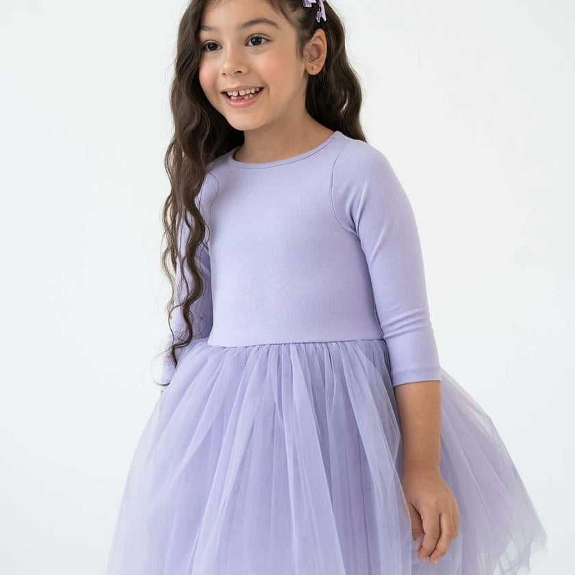 Purple Bloom Tutu Dress