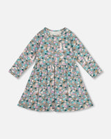 Half Button Organic Cotton Dress