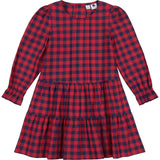 Poppy Dropwaist Dress, Red