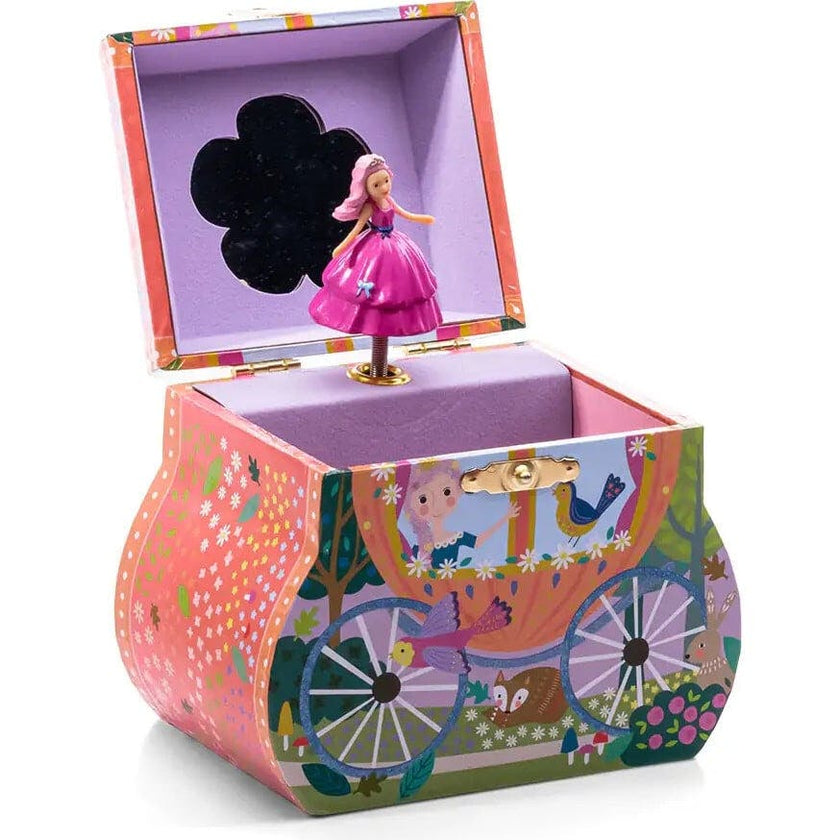 Fairy Tale Carriage Musical Jewelry Box
