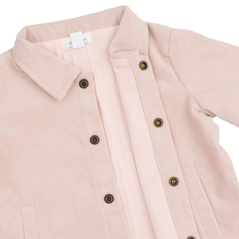Solid Veiled Pink - Cord Sh-acket