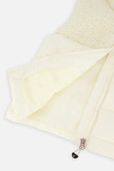 Sleeveless Mid-Season Vest Off-White