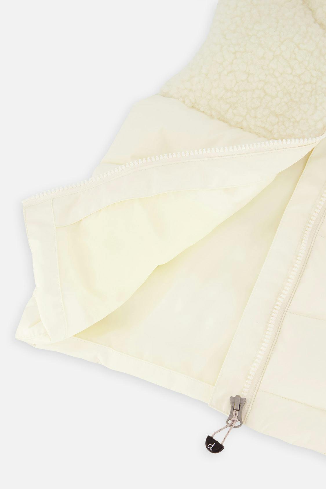 Sleeveless Mid-Season Vest Off-White