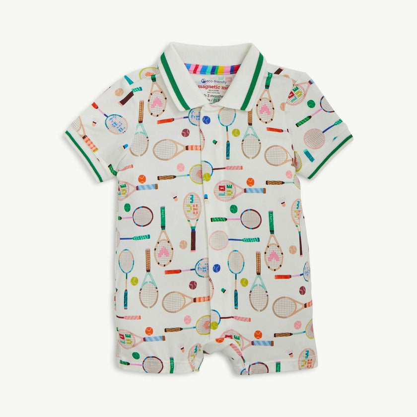 Magnetic Polo Romper