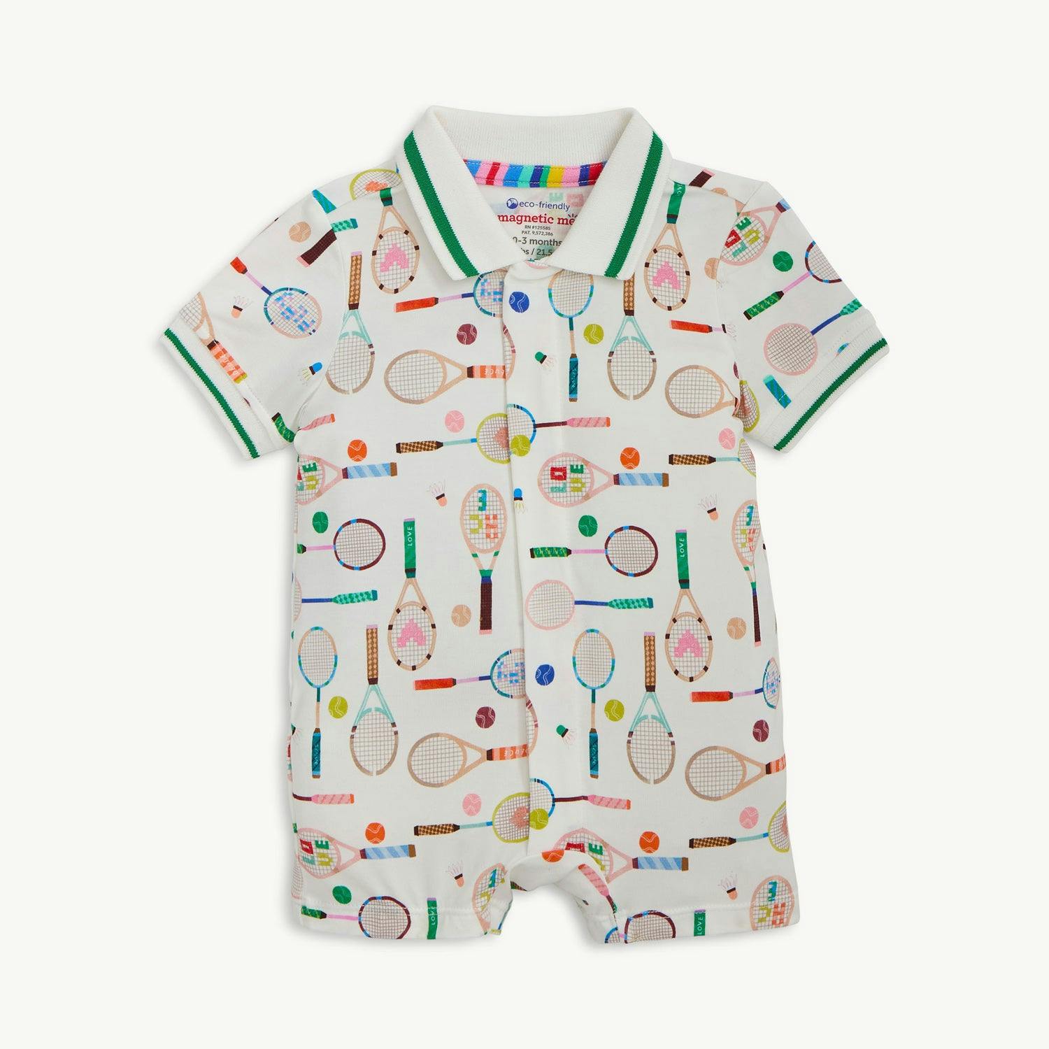 Magnetic Polo Romper