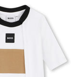 White Logo Baby Pyjama Set