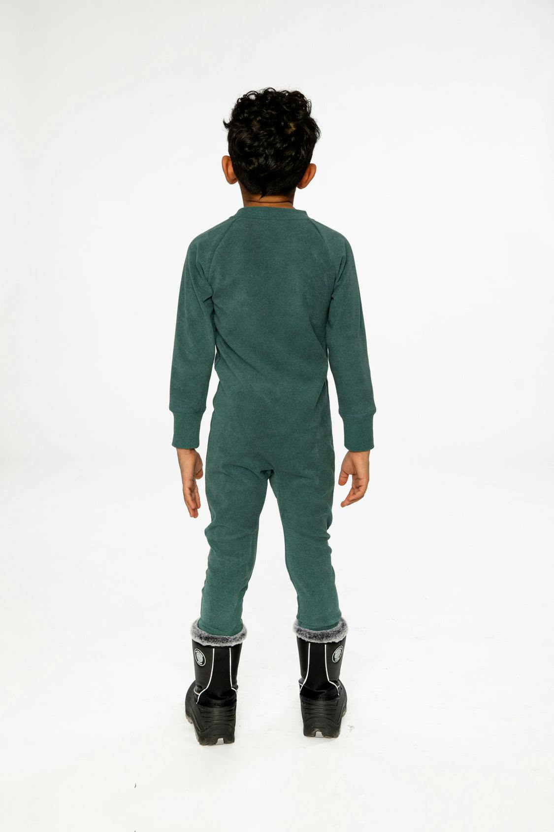 One Piece Thermal Underwear Sage Green