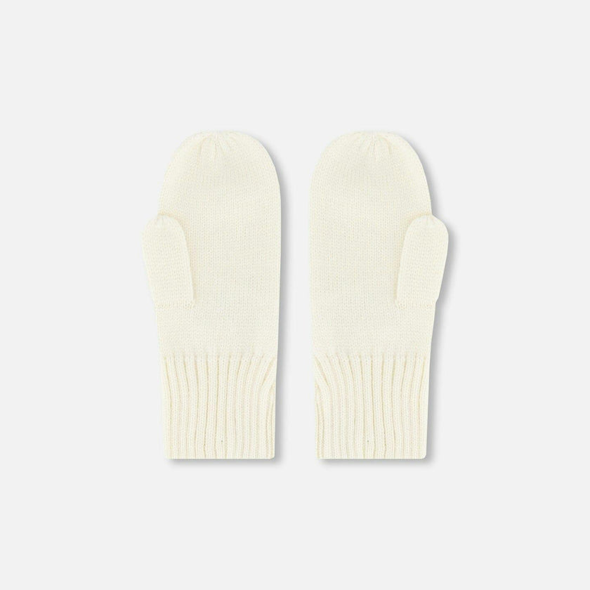 Ribbed Knit Mittens