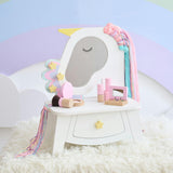 Teamson Kids Dreamy Makeup Vanity Set Mirror & Drawer