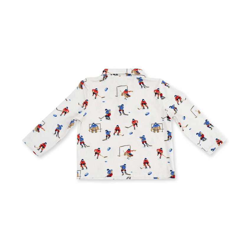 Hockey Players - Long Sleeve Polo and Jogger