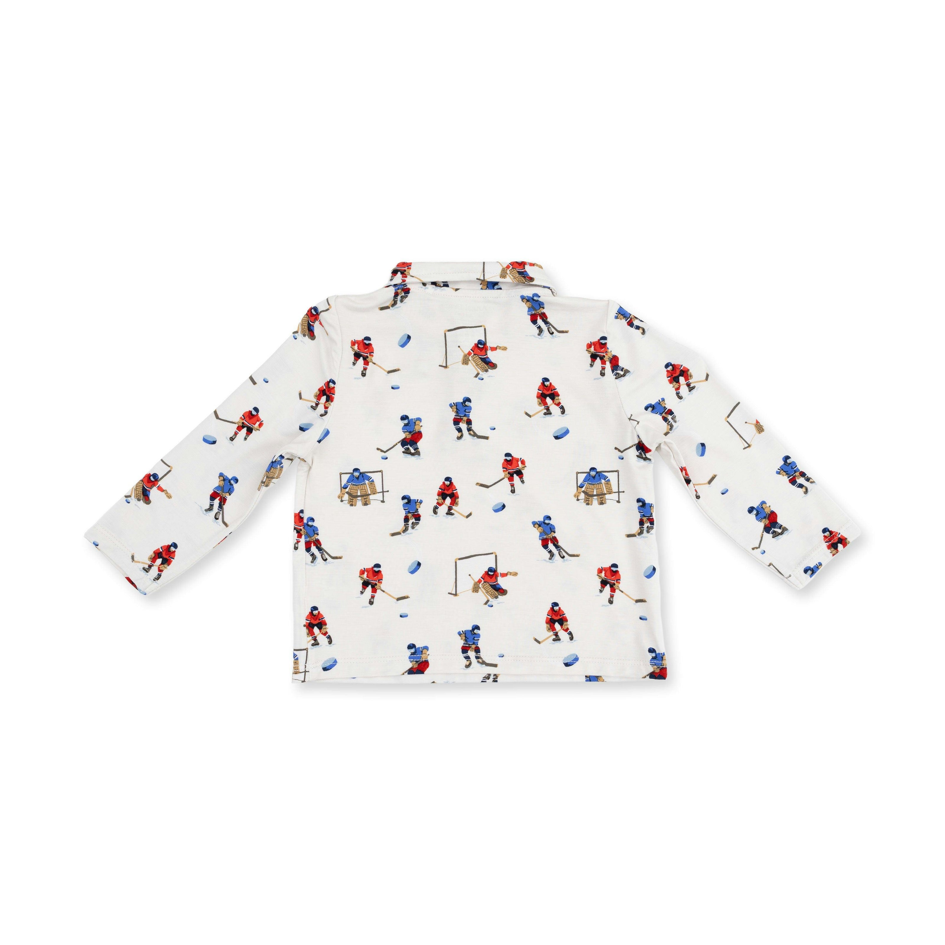 Hockey Players - Long Sleeve Polo and Jogger