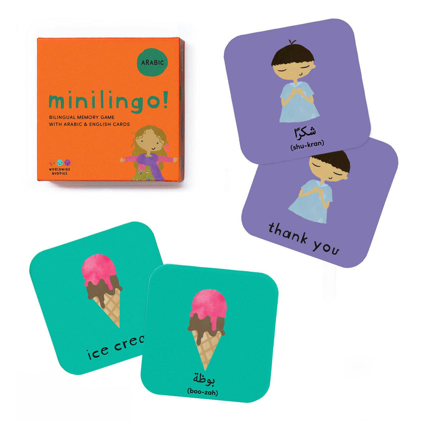 Minilingo, Arabic/English Flashcards