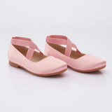 Pink Bubblegum Ballerina Flats