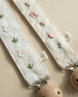 Pacifier Clip Holder (Swan, Butterfly)