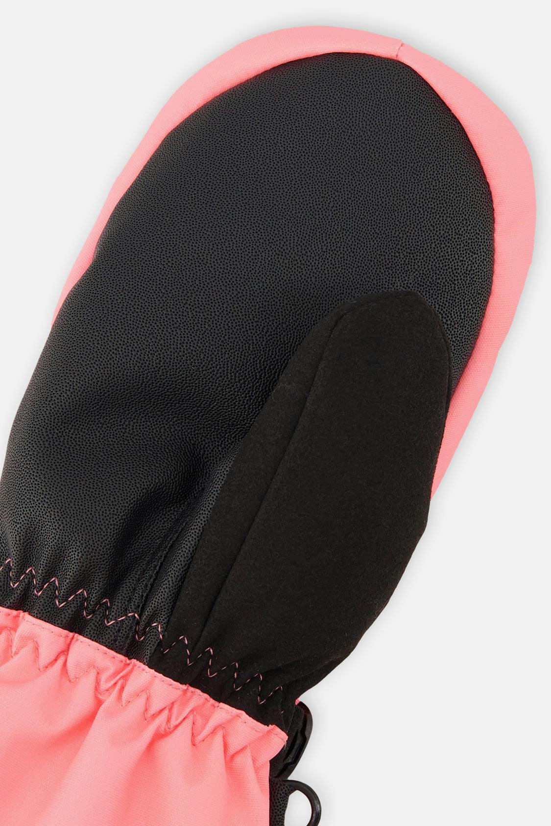 Teknik Winter Mittens Neon Coral
