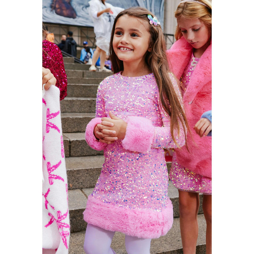 Sabrina Shimmer Dress