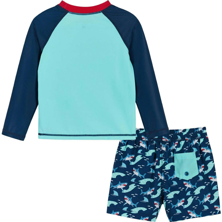 Raglan Rashguard and Boardshort Set
